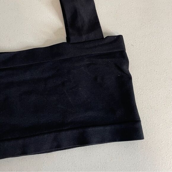 Intimately Free People Black Straight Lines Bralette Bra Size M/L New - Picture 12 of 15